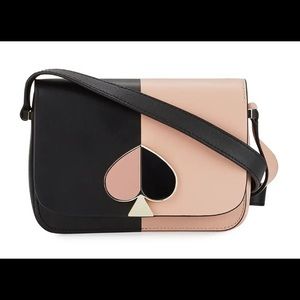 Kate Spade Nicola Bicolor Leather Shoulder Bag